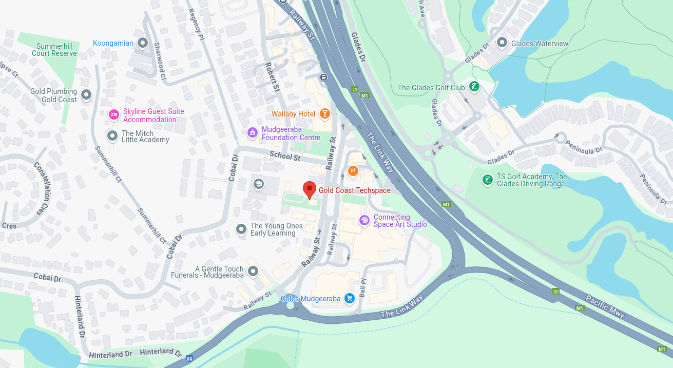 Gold Coast TechSpace Location